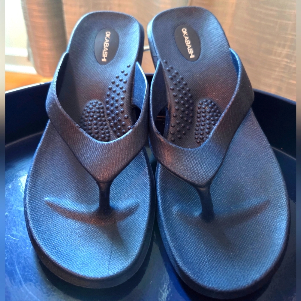 Okabashi Navy Sandals